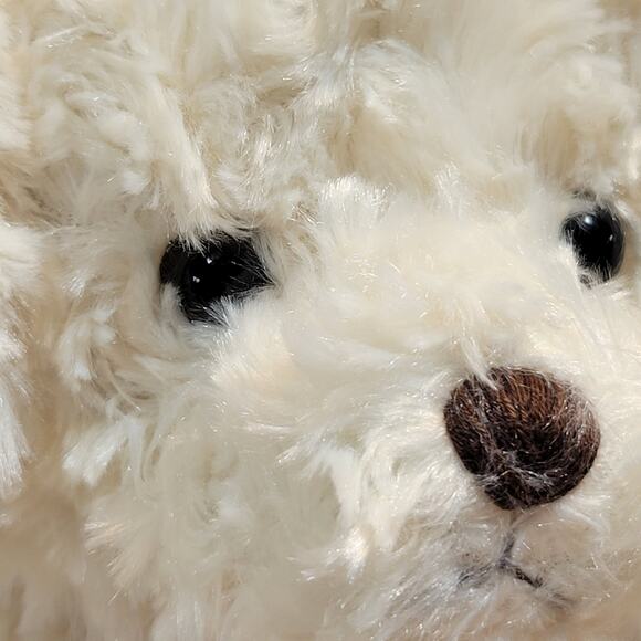 DanDee Plush Cream Puppy Dog 10" Love Heart Valentine's Stuffed Animal - Picture 13 of 16